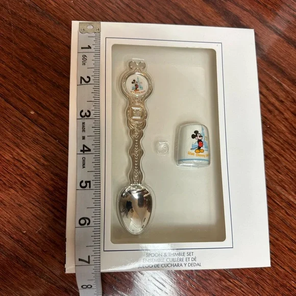 Walt Disney World Spoon & Thimble set - Picture 12 of 13